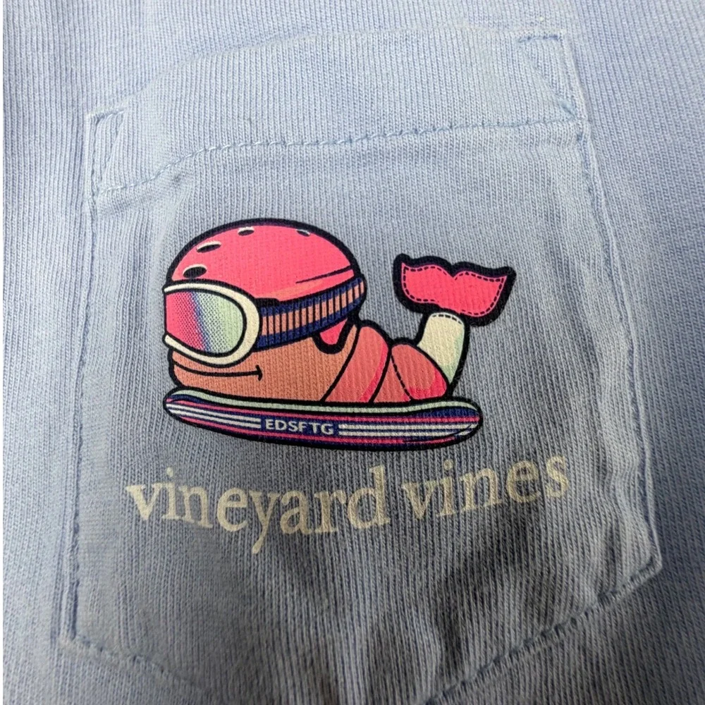 Vineyard Vines Kids Bundle 4 Pack Cotton Shirts Hoodie Pink Red Blue Large 14-18